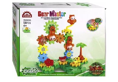 Конструктор Gear Master, 58 деталей от интернет-магазина Континент игрушек