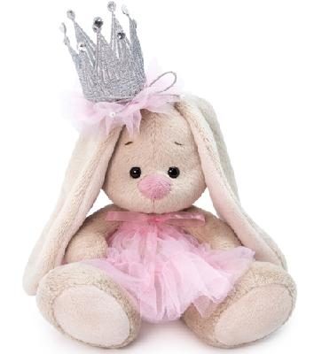 Мягкая игрушка Зайка Ми с короной (малыш) от интернет-магазина Континент игрушек