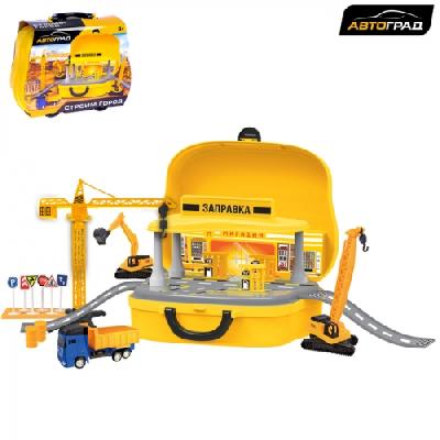 АВТОГРАД Парковка "Строим город", №SL-01448   3418932 от интернет-магазина Континент игрушек