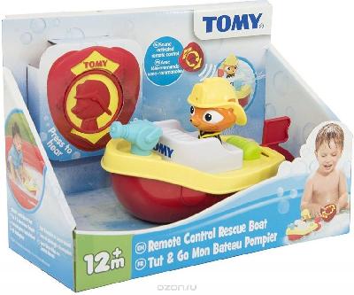 Игрушка для ванной Пожарный катер на управлении 