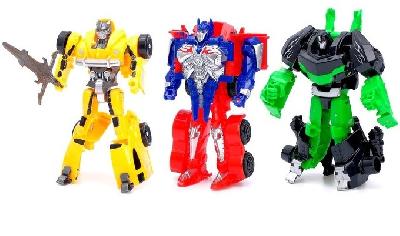 Набор трансформеров «Автоботы», 3 штуки, динозавр от интернет-магазина Континент игрушек
