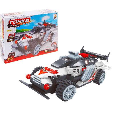 Конструктор на радиоупралении "Гонка", 191 деталь 134015 от интернет-магазина Континент игрушек