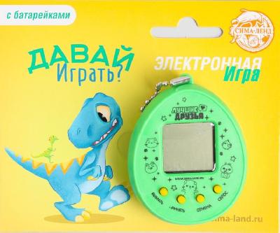 Электронная игра "Давай играть?" (тамагочи)  5161596 от интернет-магазина Континент игрушек