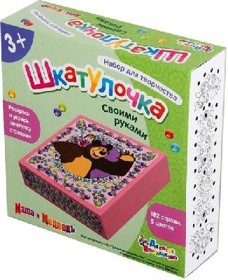 Шкатулка Маша и Медведь от интернет-магазина Континент игрушек