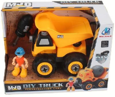 Машинка-конструктор Собери сам "Спецтехника. Грузовик", 25х13,5х18,5 см от интернет-магазина Континент игрушек