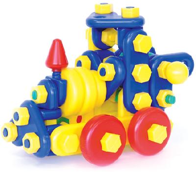 Конструктор Класата Паровоз Чух-Чух 1210 1210 от интернет-магазина Континент игрушек