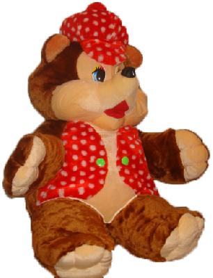 Медведь Добряк в желетке