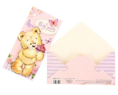 Конверт д\денег Для тебя мишка от интернет-магазина Континент игрушек