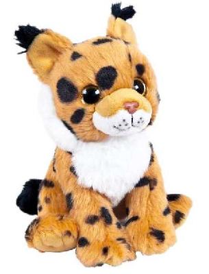 В дикой природе. Рысенок, 15 см игрушка мягкая