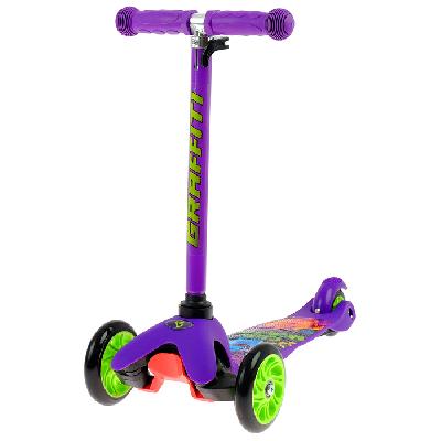 Самокат GRAFFITI CUTE MONSTER от интернет-магазина Континент игрушек