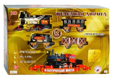 Железная дорога, свет, звук 72х47х10.5 от интернет-магазина Континент игрушек