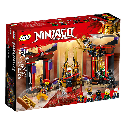 Конструктор LEGO NINJAGO Решающий бой в тронном зале от интернет-магазина Континент игрушек