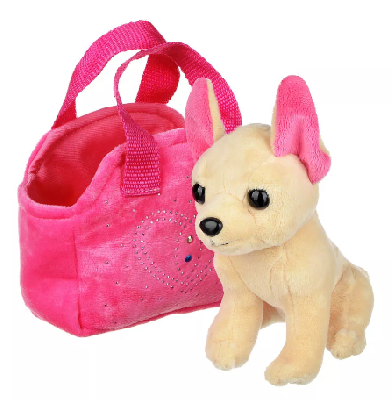 Игрушка мягкая в сумке