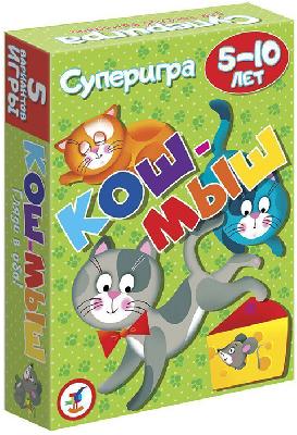 Игра настольная (карточная). Кош-мыш 5-10 лет от интернет-магазина Континент игрушек