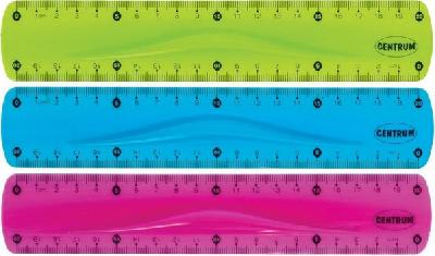 Линейка гибкая 20 см в индивидуальной упаковке от интернет-магазина Континент игрушек