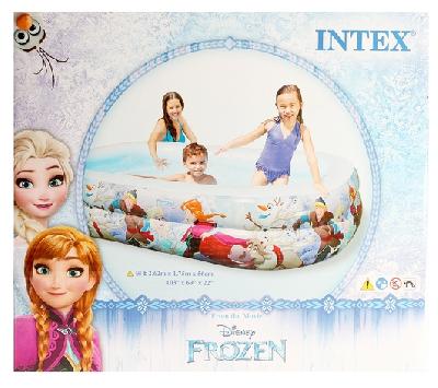 Бассейн надувной «Холодное сердце», 262 х 175 х 56 см, от 6 лет, 58469NP INTEX