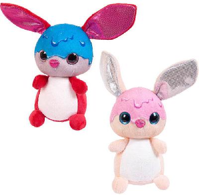 Серия "Сладкая глазурь" игрушка мягкая Зайка 16 см, в подарочном мешочке.