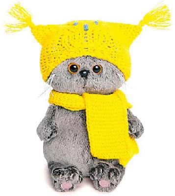 Басик baby в шапке-сова и шарфе от интернет-магазина Континент игрушек