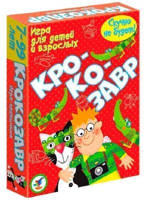 Игра настольная карточная. Крокозавр от интернет-магазина Континент игрушек