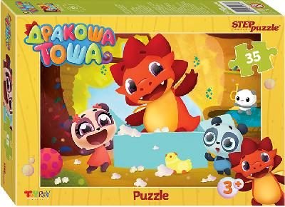 Мозаика "puzzle" 35 "Дракоша Тоша" (Мармелад Медиа), арт. 91169 от интернет-магазина Континент игрушек