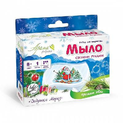 Мыло своими руками с картинкой Дед мороз от интернет-магазина Континент игрушек