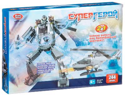 Конструктор 2 в1 от интернет-магазина Континент игрушек