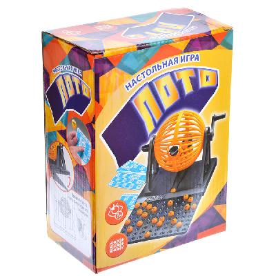 Игра настольная Лото: 12 карточек, 90 номеров от интернет-магазина Континент игрушек