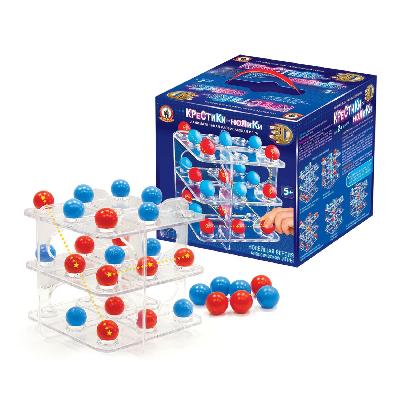 Игра Русский стиль настольная Крестики нолики 3D 51461 от интернет-магазина Континент игрушек