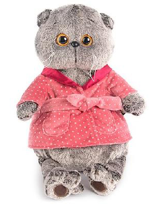 Басик в халате 30 см от интернет-магазина Континент игрушек