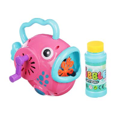 Машина для мыльных пузырей на батарейках, 3хАА, пластик, 9,5х14х9,5см, 2 дизайна от интернет-магазина Континент игрушек