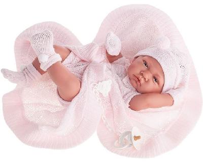 Кукла - младенец девочка Тони, в розовом, 42 см. Munecas Antonio Juan от интернет-магазина Континент игрушек