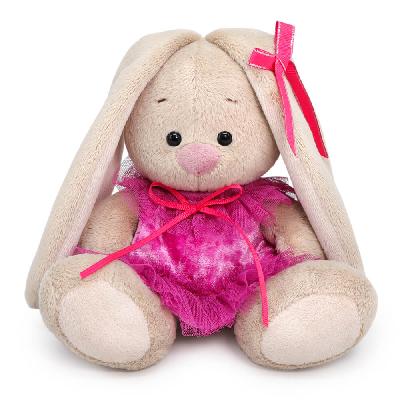 Зайка Ми в бархатном платье малыш 15 см от интернет-магазина Континент игрушек