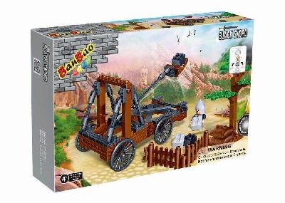 Конструктор Катапульта, 118 деталей, 23х15х5см  Banbao (Банбао) от интернет-магазина Континент игрушек