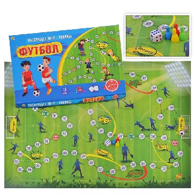 Игра настольная-ходилка лучшая. Футбол от интернет-магазина Континент игрушек
