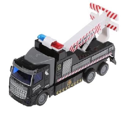 Автомобиль с краном манипулятором на радиоуправлении, 4 канала, свет от интернет-магазина Континент игрушек