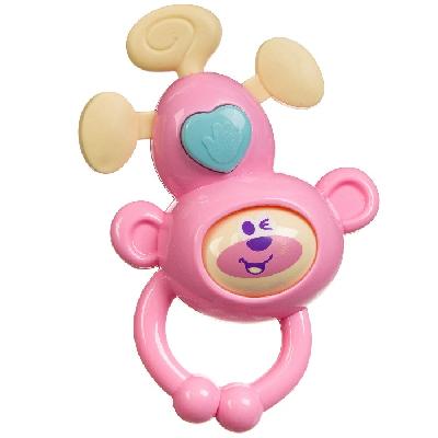Игрушка развивающая погремушка Обезьянка, Bondibon, 23х16х5 см.