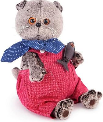 Басик в красном комбинезоне 22 см от интернет-магазина Континент игрушек