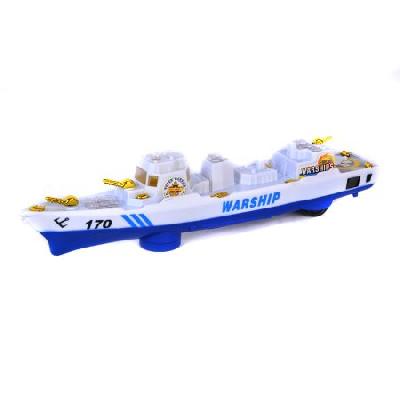 Боевой катер свет  звук от интернет-магазина Континент игрушек