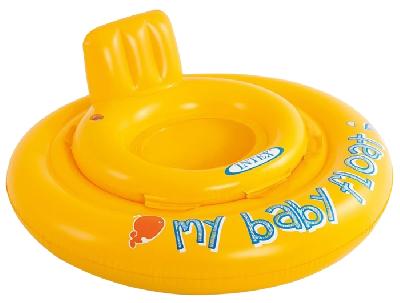 Круг для плавания My baby float, с сиденьем, d=70 см, от 6-12 месяцев, 56585NP INTEX