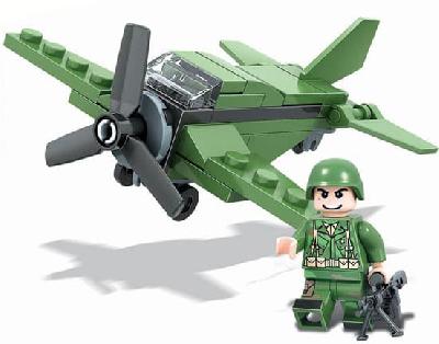 Конструктор арт. 1318 солдат в коробке от интернет-магазина Континент игрушек