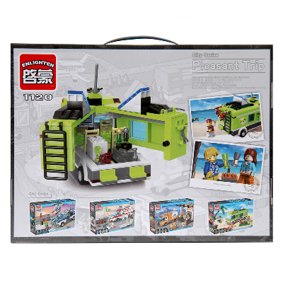 Конструктор Семейный автобус 380дет от интернет-магазина Континент игрушек