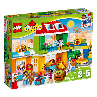 Конструктор LEGO duplo Городская площадь от интернет-магазина Континент игрушек