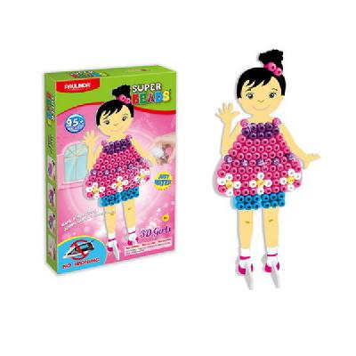 Мозаика 3D "Создай свое платье", более 95 деталей, без использования утюга 16,5х 150105-2 от интернет-магазина Континент игрушек