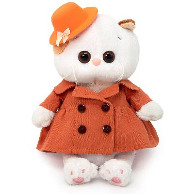 Кошка Ли-Ли BABY в тренче и шляпке 20 см от интернет-магазина Континент игрушек