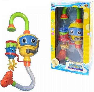 Веселое купание. Робот-фонтан для ванной