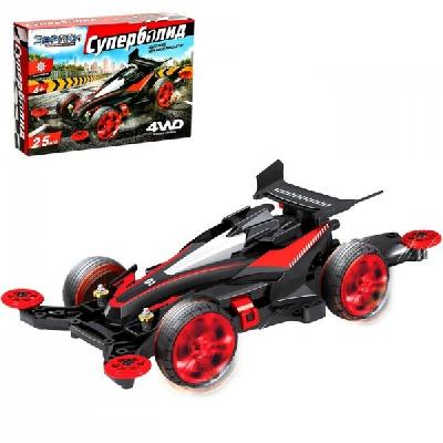 ЭВРИКИ Электронный конструктор "Суперболид", 4WD,  №SL-01179 от интернет-магазина Континент игрушек