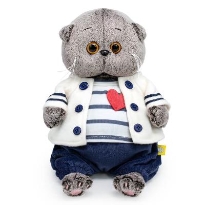 Кот Басик BABY в морском комплекте от интернет-магазина Континент игрушек