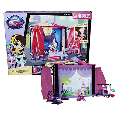 Игровой набор Littlest Pet Shop Стильный подиум для показа мод