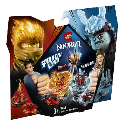 Конструктор LEGO Ninjago Бой мастеров кружитцу — Кай против Самурая от интернет-магазина Континент игрушек
