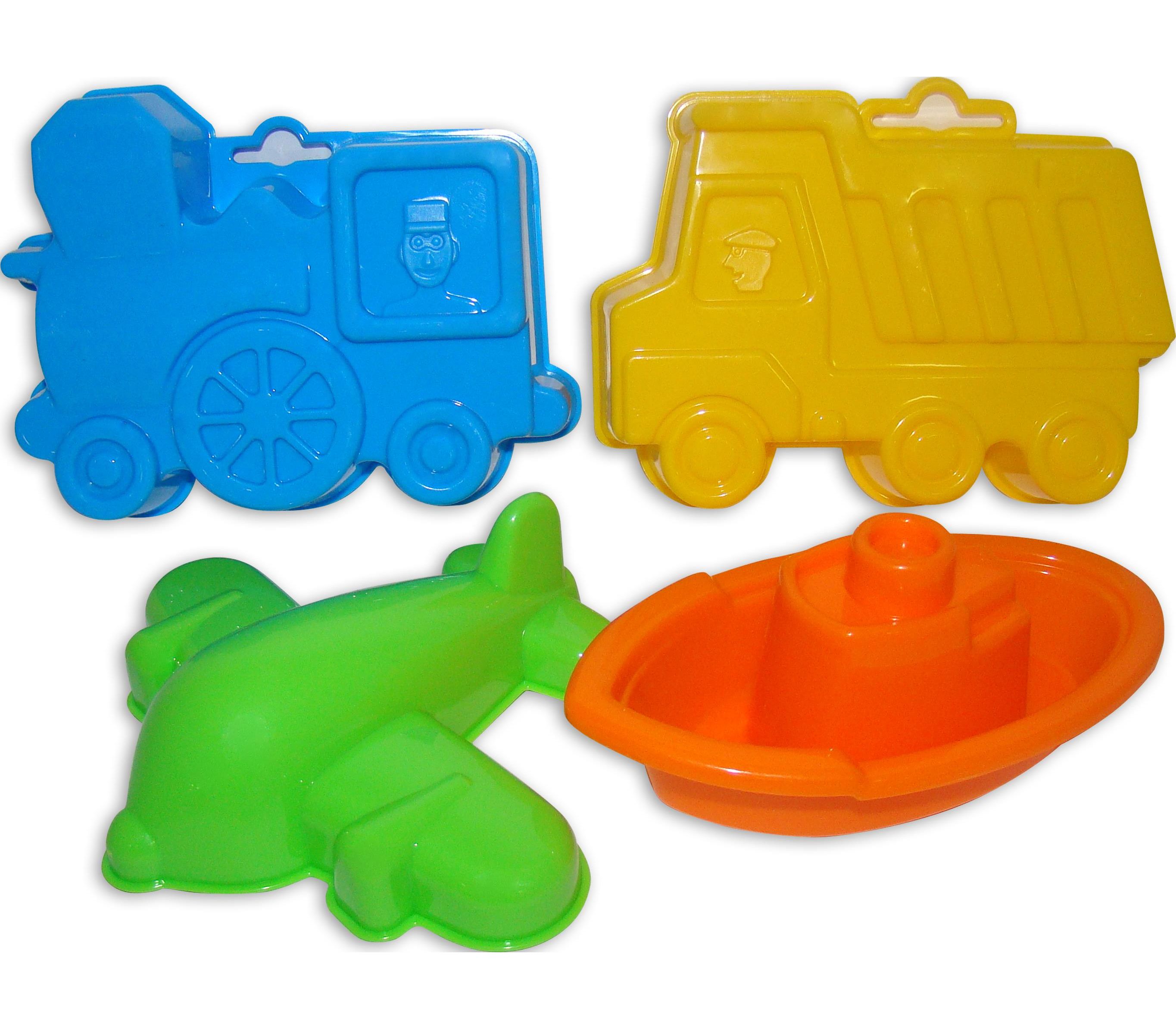 Набор песочный №258 3 формочки кораблик Юнга от интернет-магазина Континент игрушек